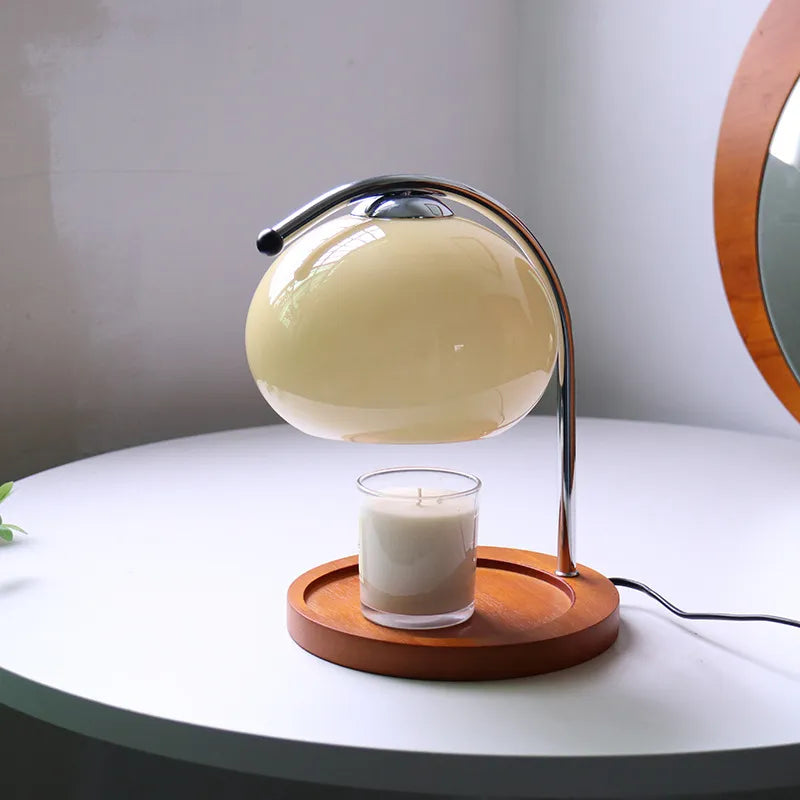 Retro Glass Aromatherapy Candlestick Lamp